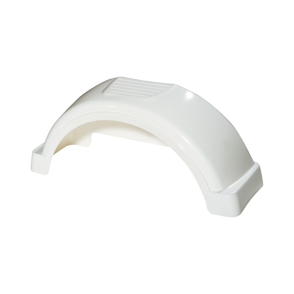 Fulton 12 in. Top & Side Step Black Trailer Fender FL008543 - Fulton