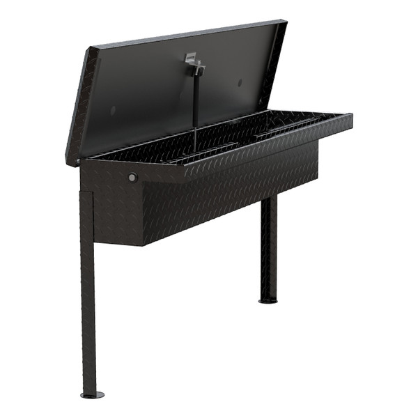 UWS Gloss Black Aluminum 48" Truck Side Tool Box with Low Profile (Heavy Packaging) EC30202