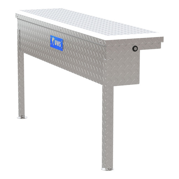 UWS Bright Aluminum 48" Truck Side Tool Box with Low Profile (Heavy Packaging) EC30201 - UWS