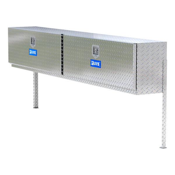 UWS Bright Aluminum 96" Double-Door Topside Truck Tool Box TBTS-96 - UWS
