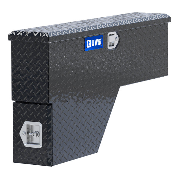 UWS Gloss Black Aluminum 48" Passenger-Side Wheel Well Tool Box (Heavy Packaging) EC30032 - UWS