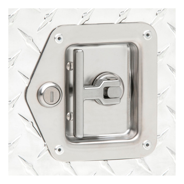 UWS Bright Aluminum 48" Driver-Side Wheel Well Tool Box FW-48-DS-D