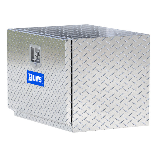 UWS Bright Aluminum 24" Single-Door Underbody Tool Box TBUB-24 - UWS