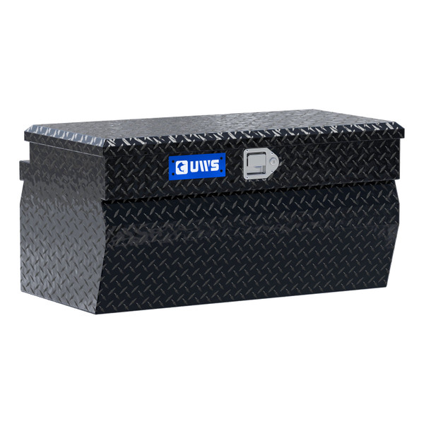 UWS Gloss Black Aluminum 36" Wedge Utility Chest Box TBC-36-W-BLK - UWS