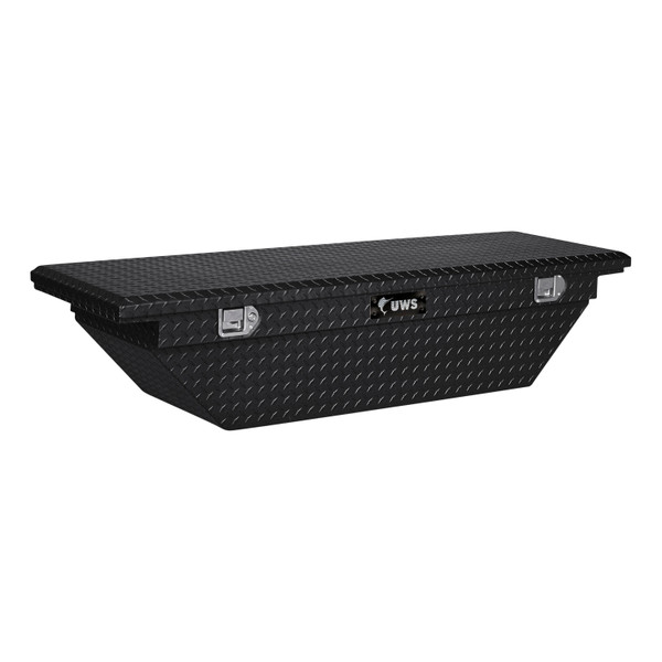 UWS Gloss Black Aluminum 63" Angled Crossover Box with Low Profile (Heavy Packaging) EC10302 - UWS