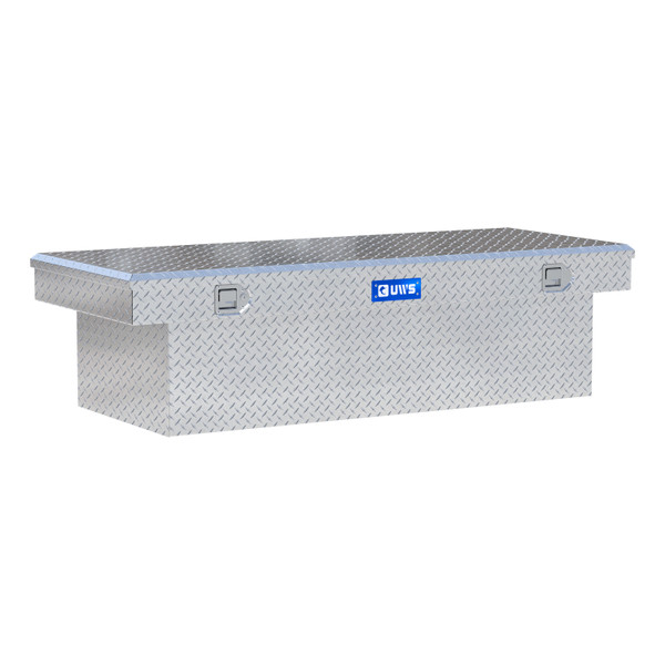 UWS Bright Aluminum 69" Deep Extra-Wide Crossover Truck Tool Box TBSD-69-LBTA - UWS