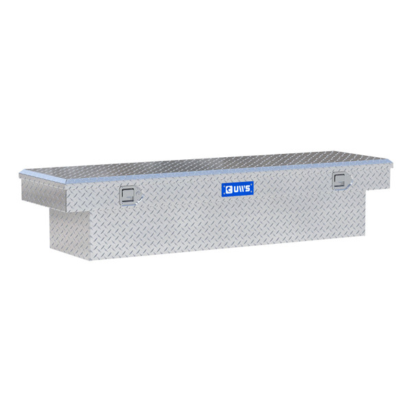 UWS Bright Aluminum 69" Crossover Truck Tool Box TBS-69 - UWS