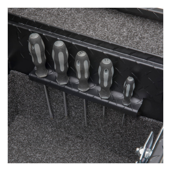 UWS Matte Black 69" Secure Lock Truck Tool Box, Low Profile SL-69-LP-MB