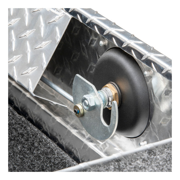 UWS Bright Aluminum 72" Secure Lock Truck Tool Box, Low Profile SL-72-LP