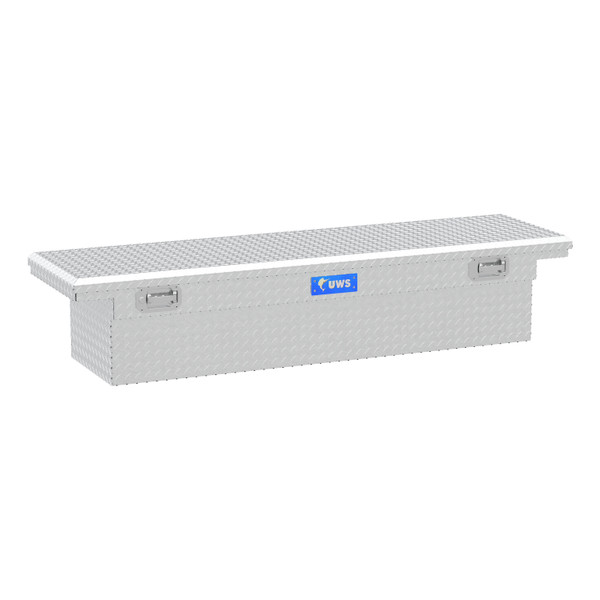 UWS Aluminum 72" Truck Tool Box with Low Profile, Pull Handles TBS-72-LP-PH - UWS