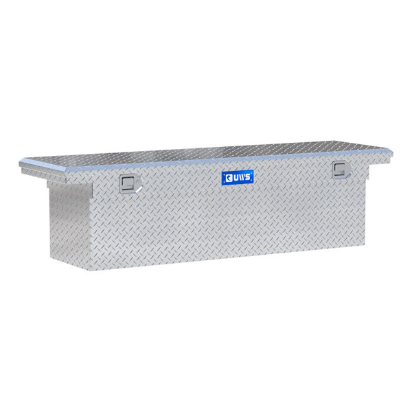 UWS Bright Aluminum 69" Deep Truck Tool Box with Low Profile TBSD-69-LP - UWS