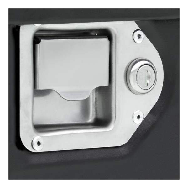 UWS Matte Black 100-Gallon Steel-Aluminum Combo Transfer Tank ST-100-COMBO-MB