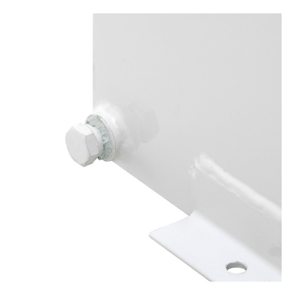 UWS White 100-Gallon Steel-Aluminum Combo Transfer Tank ST-100-COMBO-W