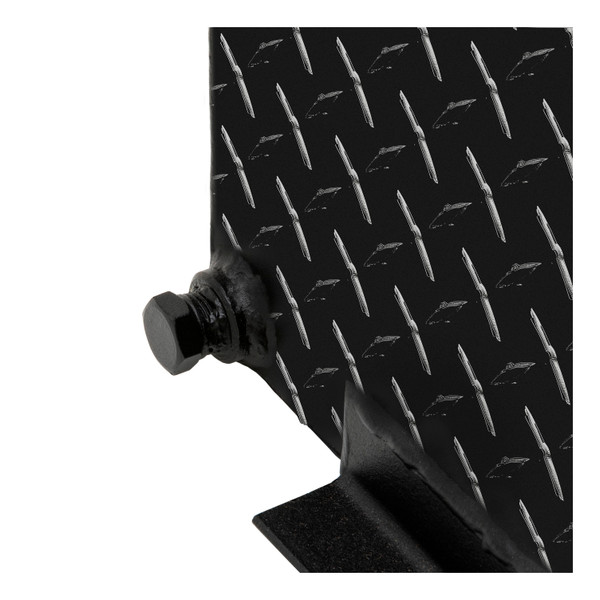 UWS Gloss Black 100-Gallon Combo Aluminum Transfer Tank TT-100-CB-B