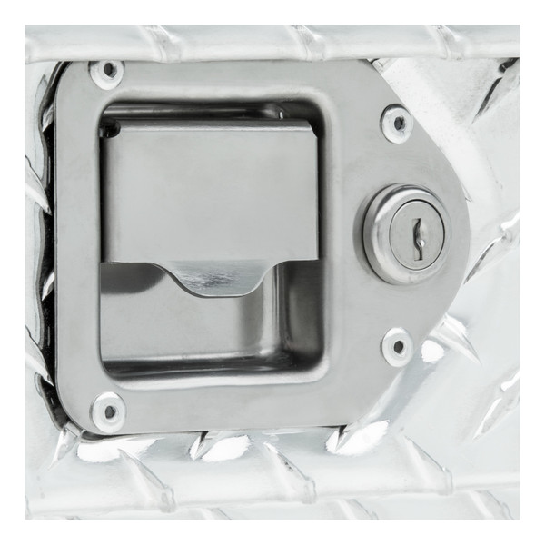 UWS Gloss Black Hammerhead-Style 100-Gallon Aluminum Combo Transfer Tank TT-100HH-CB