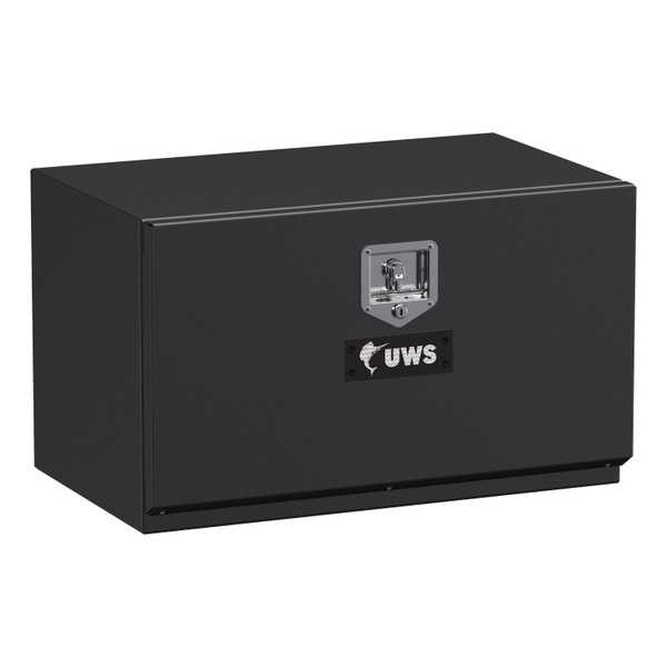 UWS Matte Black Steel 30" Single-Door Underbody Tool Box ST-TBUB-30-MB - UWS