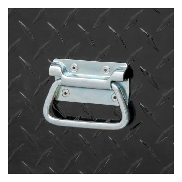 UWS Gloss Black Aluminum 36" Foot Locker (Heavy Packaging) EC20072