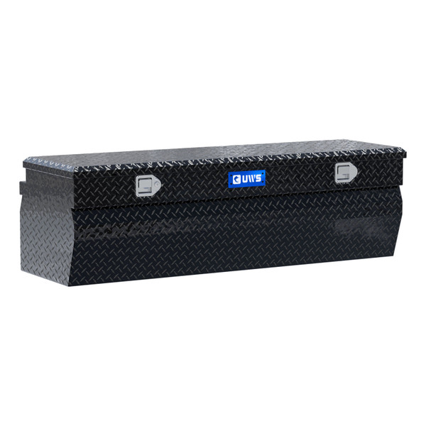 UWS Gloss Black Aluminum 60" Wedge Utility Chest Box (Heavy Packaging) EC20362 - UWS