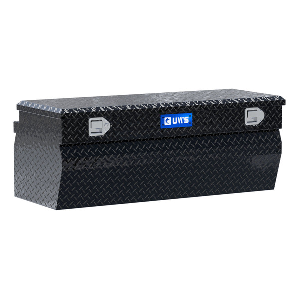 UWS Gloss Black Aluminum 48" Wedge Utility Chest Box (Heavy Packaging) EC20282 - UWS