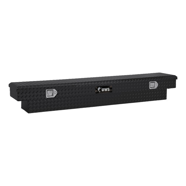 UWS Gloss Black Aluminum 69" Slim-Line Crossover Truck Tool Box (Heavy Packaging) EC10532 - UWS