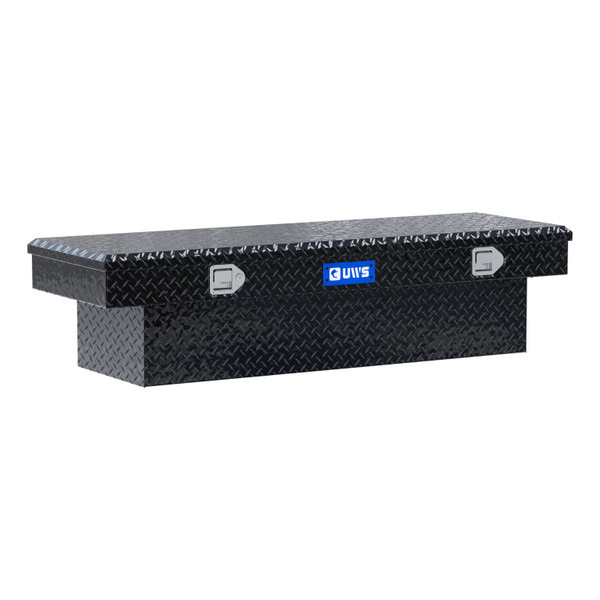 UWS Gloss Black Aluminum 60" Crossover Truck Tool Box (Heavy Packaging) EC10212 - UWS