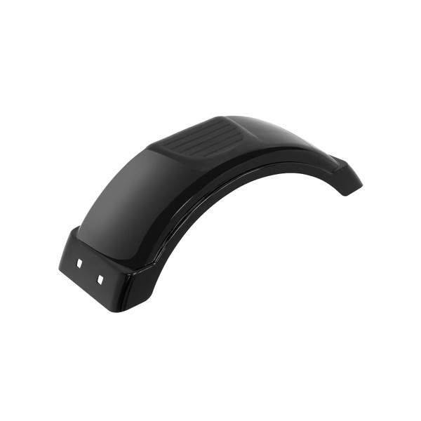 Fulton 12 in. Top & Side Step Black Trailer Fender FL008551 - Fulton