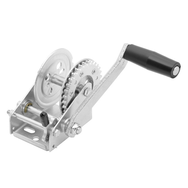 Fulton Trailer Winch, Single-Speed, 900 lbs. Capacity, No Strap FL142002 - Fulton