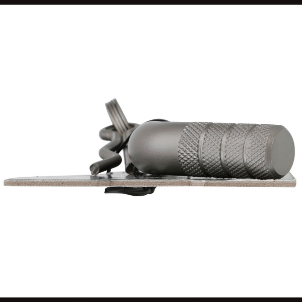 Reese Tactical  Trailer Hitch Pin & Clip, Fits 2 in. & 2-1/2 in. Receivers, 5/8 in. Pin Diameter, Pewter