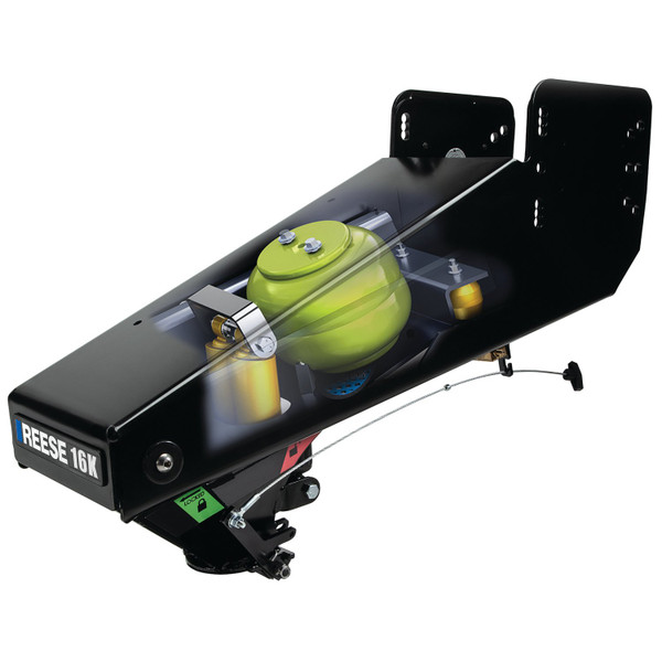 Reese 16,000 lbs Goose Box  5th Wheel Pin Box, Air Ride, Fits Lippert (1621, 1716, 0719), Fabex PB 600 Series