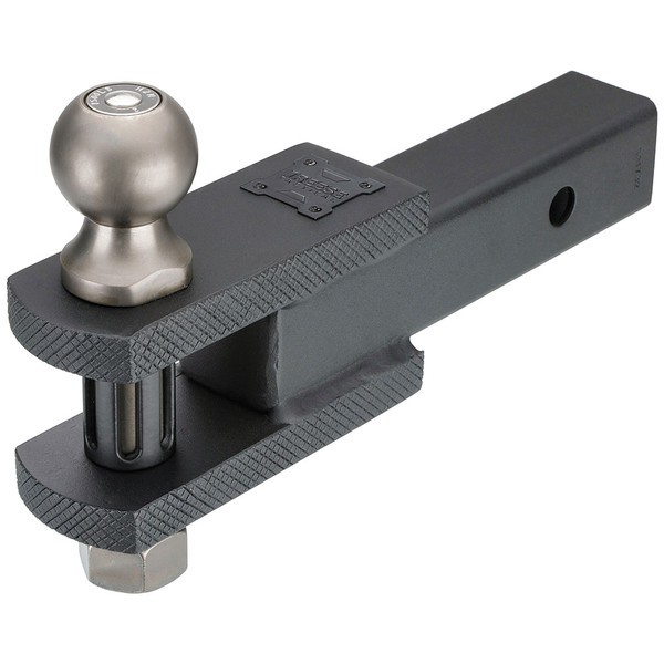Reese Clevis Hitch Ball Mount, Fits 2 in. Receiver, 7,500 lbs. Capacity, Black - Reese