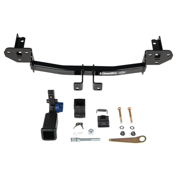 Draw-tite Hidden Hitch® Completely Hidden Trailer Hitch 2" Removable Receiver, Black for Select Subaru Outback 76926