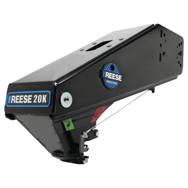 Reese 20k Gen 3 Goose Box  5th Wheel Pin Box, Air Ride 20,000 lbs. Capacity, Fits Lippert (1621, 1716, 0719, Rhino), Fabex PB 600 Series 94920