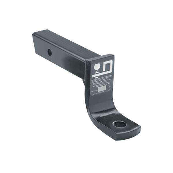 Draw-tite Trailer Hitch Ball Mount, Fits 2 in. Receiver, 8 in. Drop, 6.75 in. Rise, 5,000 lbss. Capacity, Black - Draw-tite