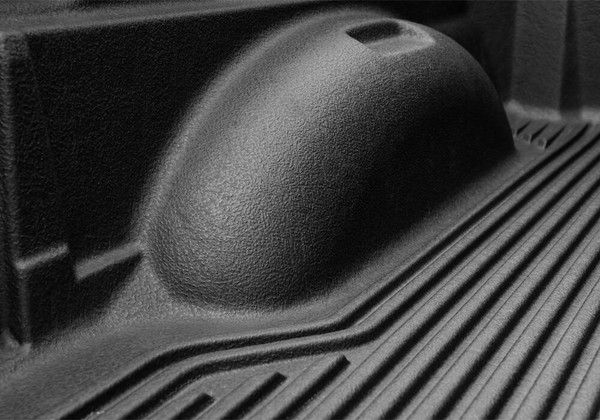 15-20(21-23w/oProPwrOnbrd) Ford F150 6'7"Bed - Rugged Liner Under Rail Bedliner  w/o CgMgtSysw/SqrTie-DnHls Truck Bed Liner   F65U15