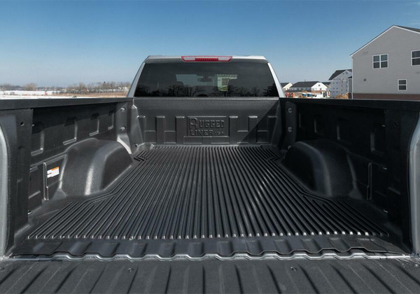 16-24 (19-23 Classic) Ram 1500/16-24 2500/3500 6' 4" Bed - Rugged Liner Under Rail Bedliner w/ TG Spoiler w/ Cargo Light D65U16