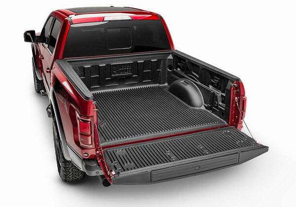15-20(21-23w/oProPwrOnbrd) Ford F150 5'7" Bed -  Rugged Liner Under Rail Bedliner w/ Sqr Tie-Down Holes Truck Bed Liner  F55U15 - Rugged Liner