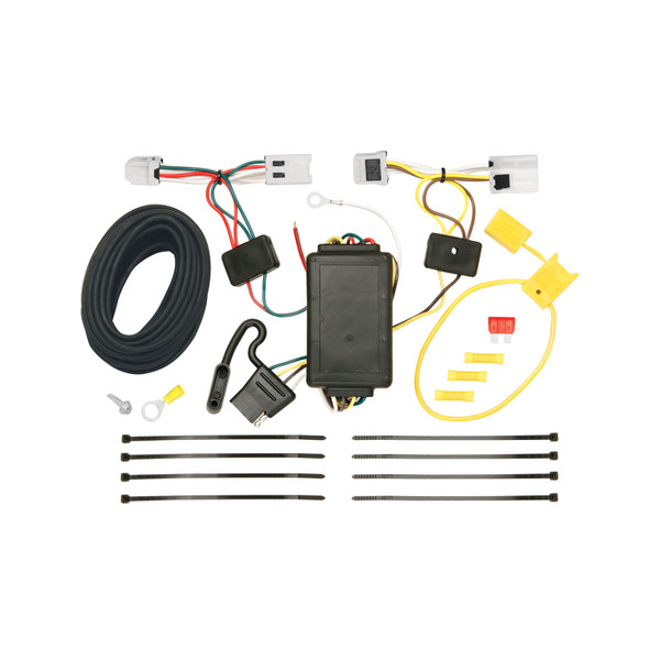 Tekonsha T-One  T-Connector Harness, 4-Way Flat, w/Circuit Protected ModuLite  Module TK118470 - Tekonsha