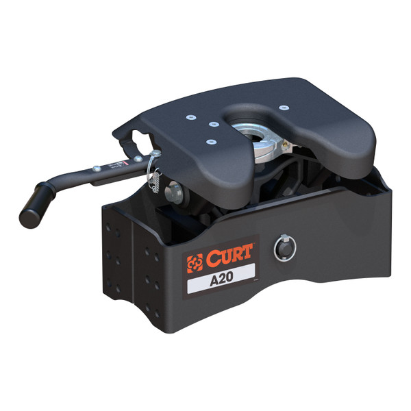 CURT A20 5th Wheel Hitch Head Fifth Wheel Trailer Hitch Head Unit - CURT