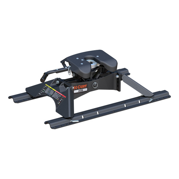 CURT 25K, A25 5th Wheel Hitch with Rails - CURT