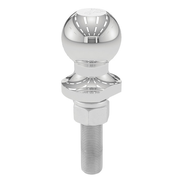 CURT 1-7/8" Trailer Ball (3/4" x 3" Shank, 2,000 lbs., Chrome) Trailer Hitch Ball - CURT