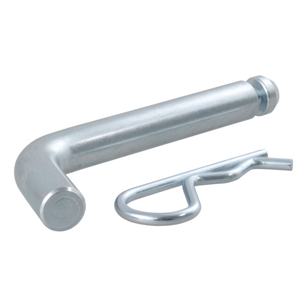CURT 5/8" Hitch Pin with Groove (2" or 2-1/2" Receiver, Zinc) Trailer Hitch Pin - CURT