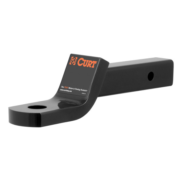 CURT Class 4 Ball Mount (2" Shank, 12,000 lbss., 2" Drop, 9-3/8" Long) Trailer Hitch Ball Mount - CURT