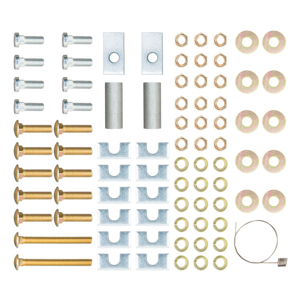 CURT Universal 5th Wheel Base Rail & Bracket Hardware Fifth Wheel Trailer Hitch Mount Kit - CURT