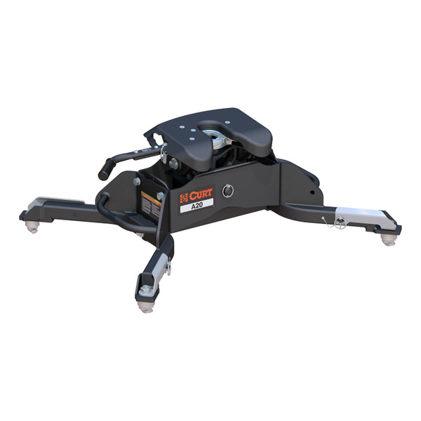 CURT 20K, A20 5th Wheel Hitch, Select Ram 2500, 3500, 8' Bed Puck System  - CURT