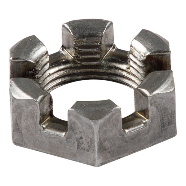 Lippert 1" Spindle Nut - 6-Slot Castle 122081 - Lippert