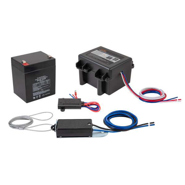 CURT Soft-Trac 1 Breakaway Kit with Charger Trailer Brake - CURT