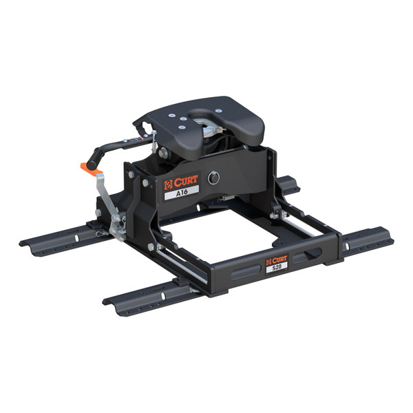 CURT 16K, 16K, A16 Sliding 5th Wheel Hitch with Rails, 16,000 lbs. - CURT