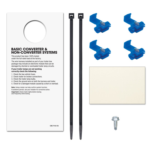 CURT Powered 3-to-2-Wire Taillight Converter Tail Light Converter