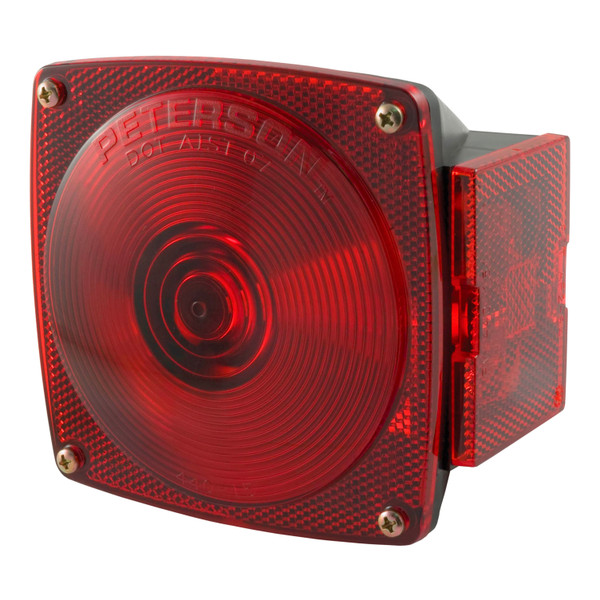CURT Combination Passenger-Side Trailer Light without License Plate Illumination Trailer Light - CURT