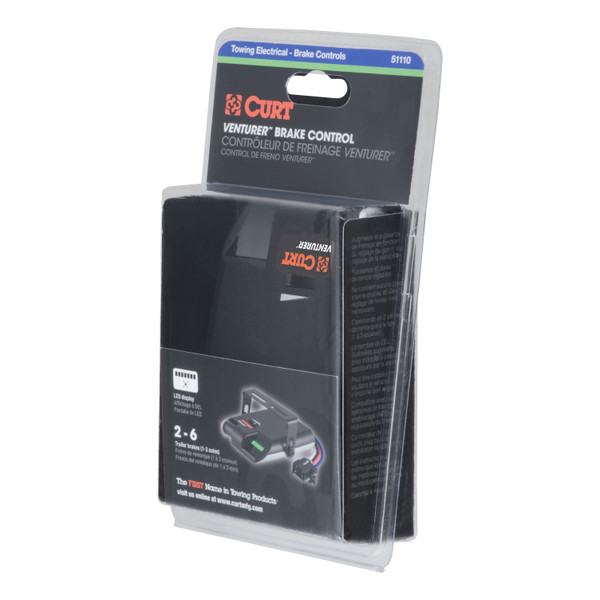 CURT Venturer Time-Delay Trailer Brake Controller Trailer Brake Control